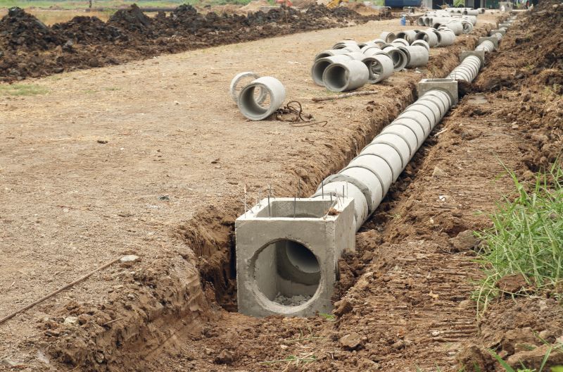 Concrete Drain Installation